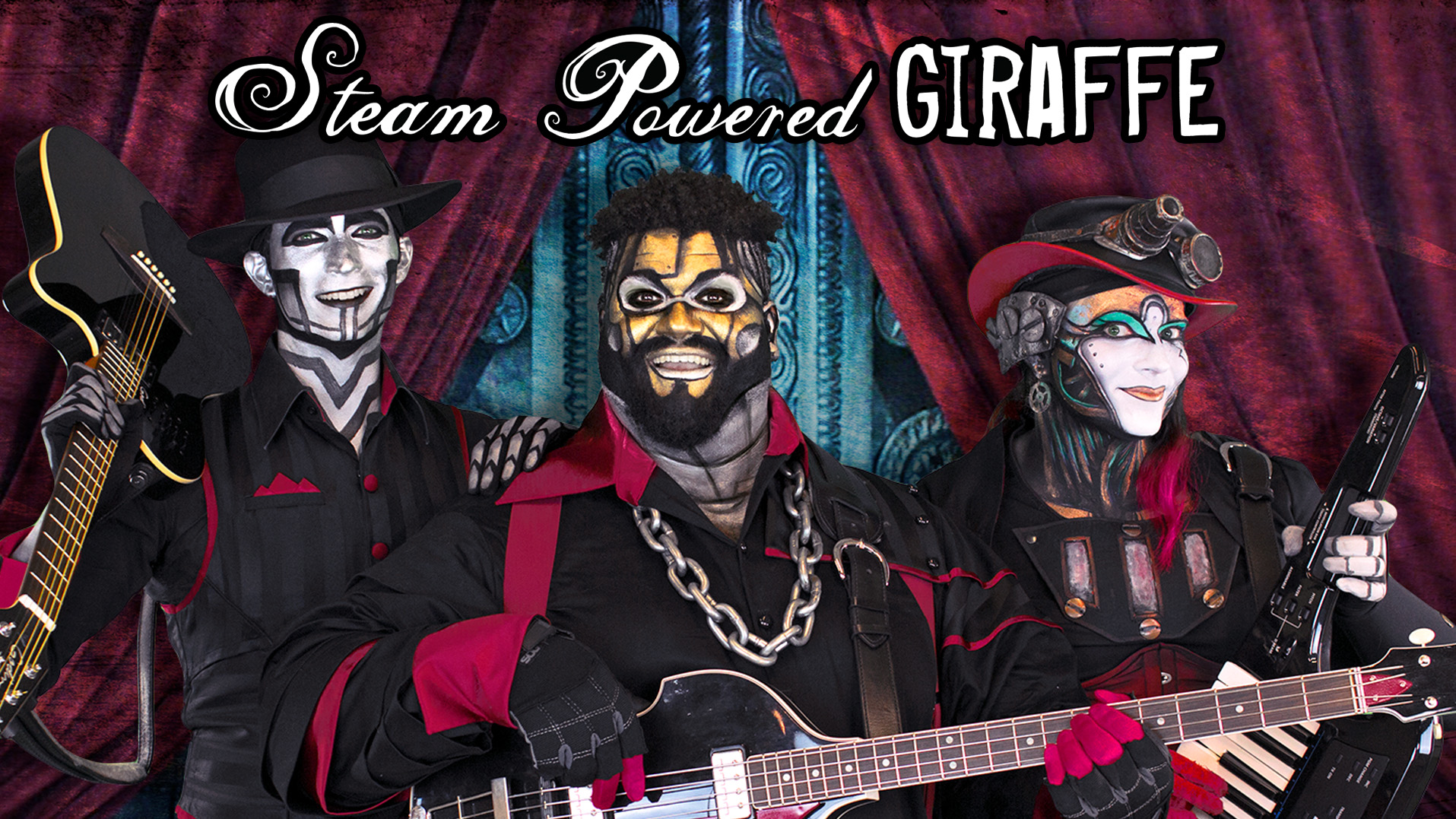 Steam powered giraffe. Steampowered Giraffe группа. Паровой Жираф. Steam Powered Giraffe комиксы.